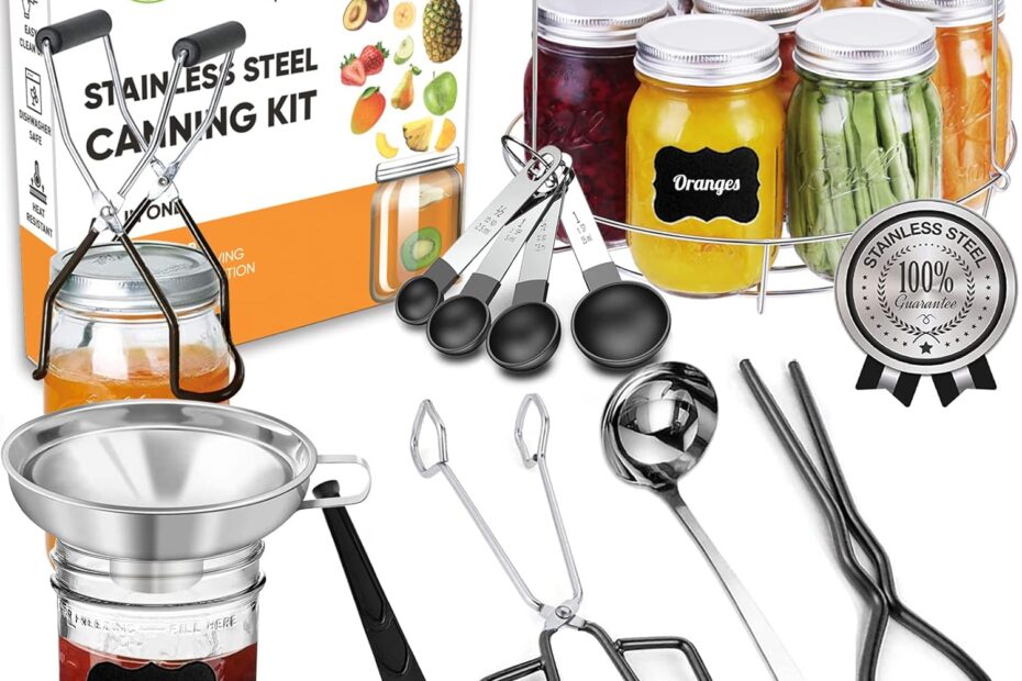 Ultimate Canning Supplies Starter Kit: Your Go-To Guide for Home Canning Success!