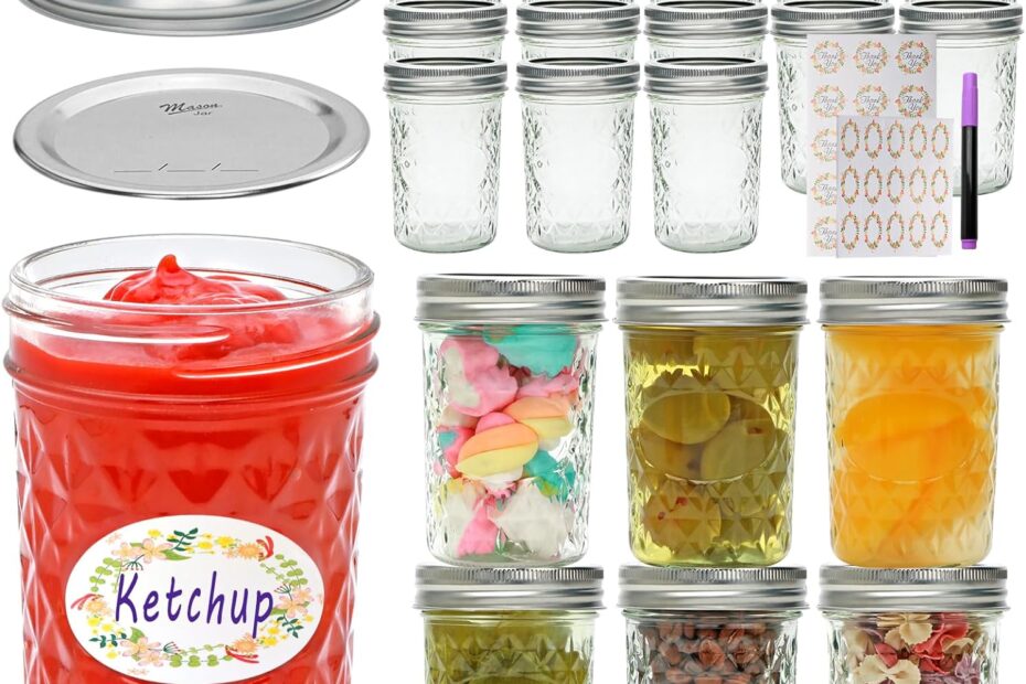 Ultimate Guide to 30Pack Mason Jars: Perfect for Preserving Honey, Jam, and More!