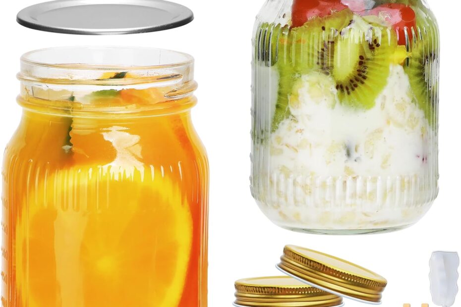 Ultimate Storage Solution: 16oz Mason Jars for Crafting & Food Prep!