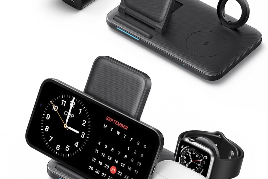 Unleash the Power of Convenience: Anker 3-in-1 Foldable Wireless Charger Stand Review