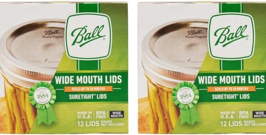Unleash Your Creativity: A Review of Ball Wide Mouth Mason Jar Lids (12-Count Pack)