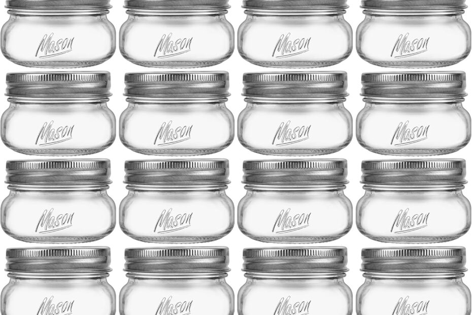 Unleash Your Creativity: The Ultimate 24-Pack of 4oz Mason Jars for Food Storage & DIY Projects
