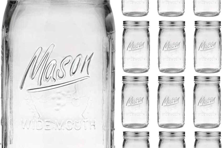 Unleash Your Kitchen's Potential: Review of 32 oz Wide Mouth Mason Jars!