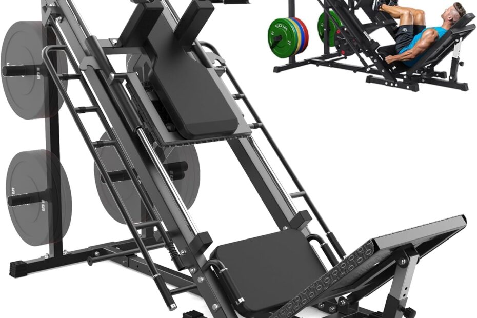 Unleash Your Leg Day: GAOMON Leg Press Hack Squat Machine Review