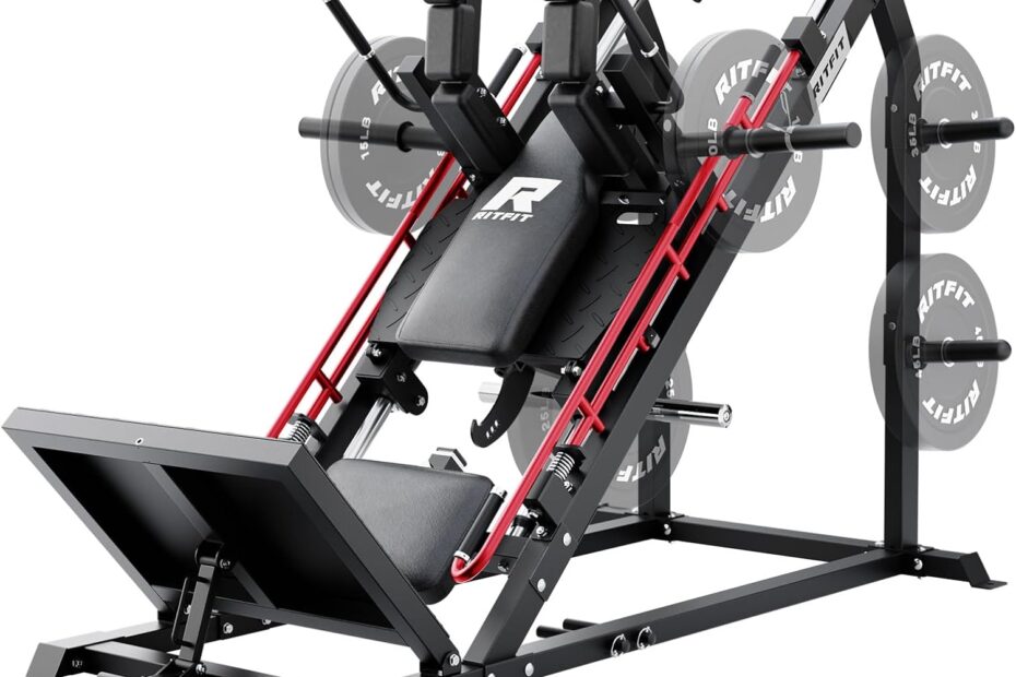 Unleash Your Leg Power: Review of the RitFit Gazelle Pro 3 in 1 Leg Press Machine