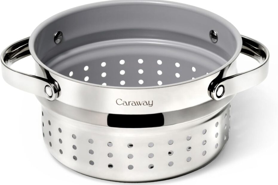 Unlock Healthy Cooking: The Caraway Stainless Steel Steamer Reviewed!