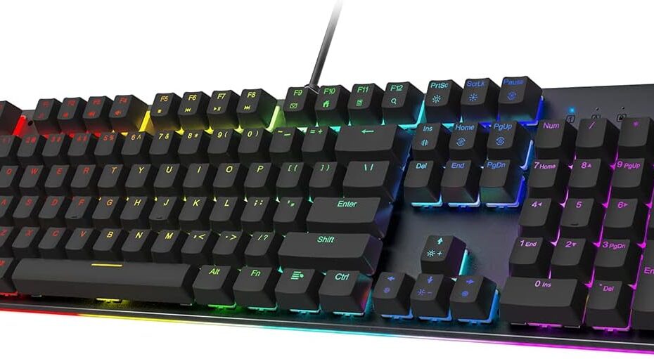 Unlock Your Gaming Potential: Black Shark RGB Mechanical Keyboard Review