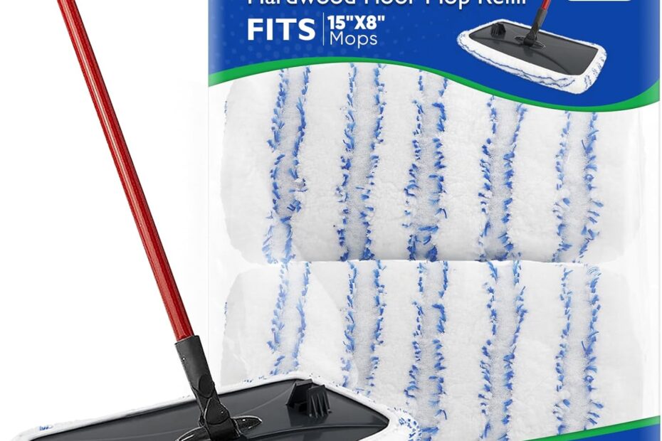 Upgrade Your Cleaning Routine: HOMEXCEL Reusable Microfiber Mop Pads Review