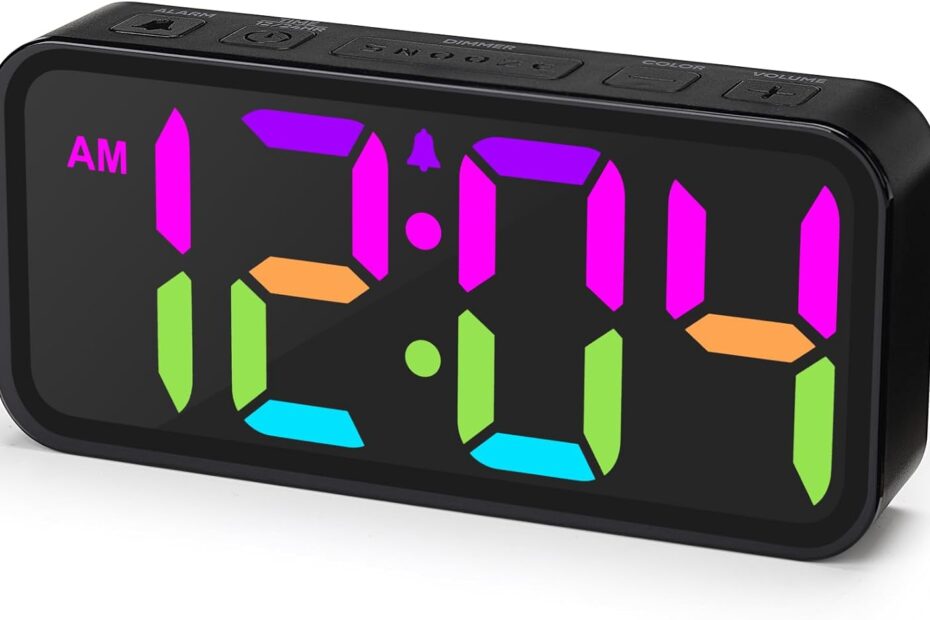 Wake Up Easy: The Perfect Alarm Clock for Heavy Sleepers!