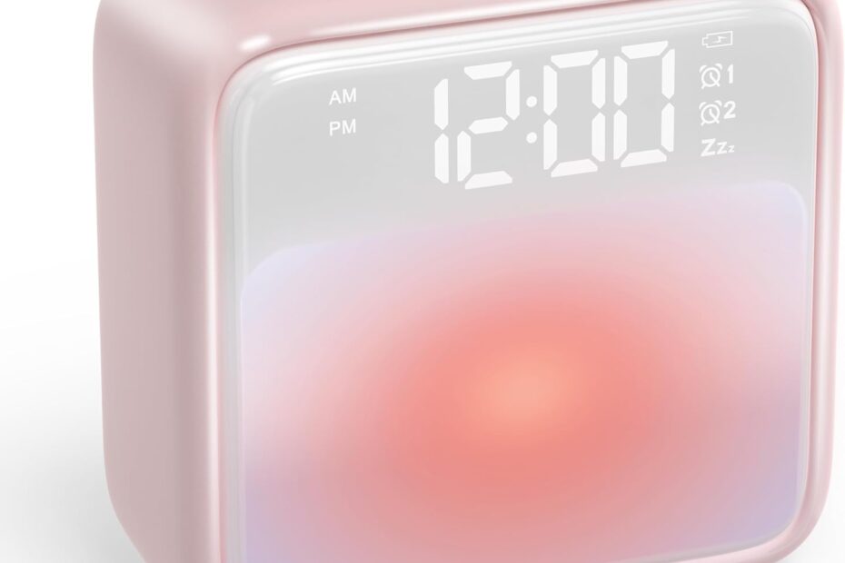 Wake Up Happy: The AIRIVO Rechargeable Alarm Clock Review for Heavy Sleepers