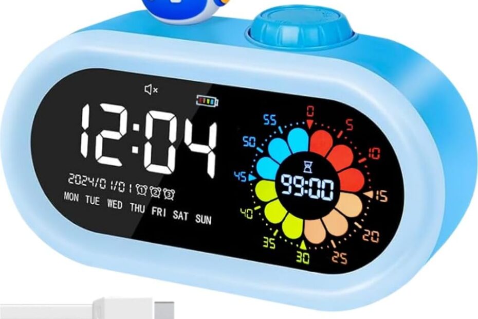 Wake Up Happy: The Best Digital Alarm Clock for Kids!