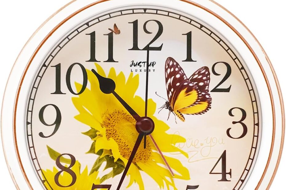 Wake Up in Style: The Adorable Retro Butterfly Desk Clock Review
