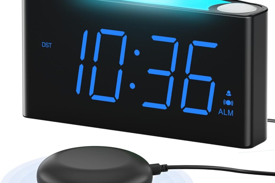 Wake Up Ready: The PPLEE Super Loud Alarm Clock Review for Heavy Sleepers & the Hearing Impaired