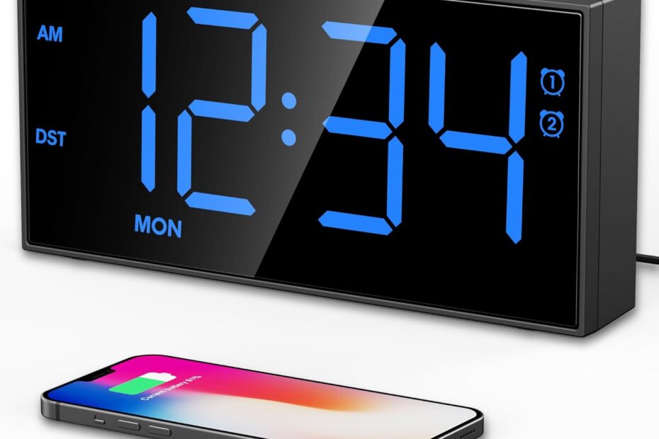 Wake Up Right: PPLEE Digital Alarm Clock Review for Heavy Sleepers