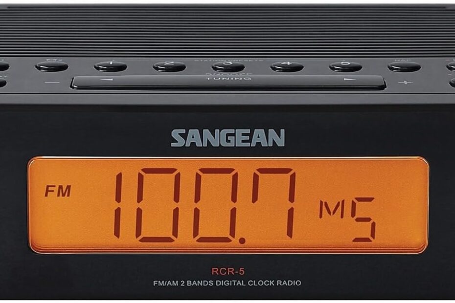Wake Up Right: SANGEAN RCR-5 Digital AM/FM Clock Radio Review