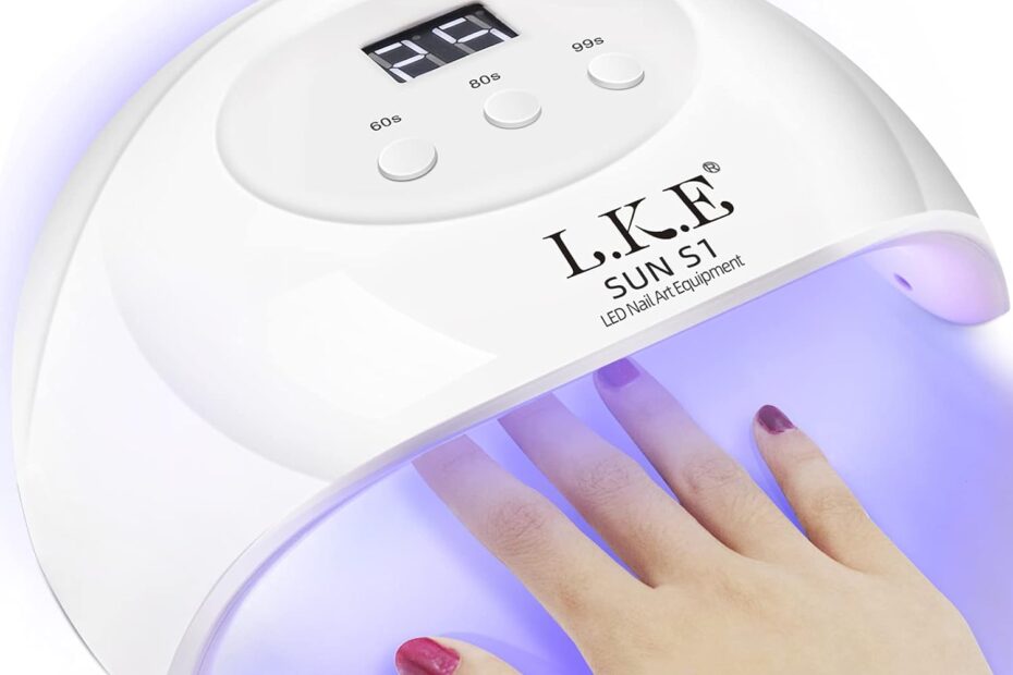 Achieve Flawless Gel Nails: LKE 72W UV LED Nail Lamp Review