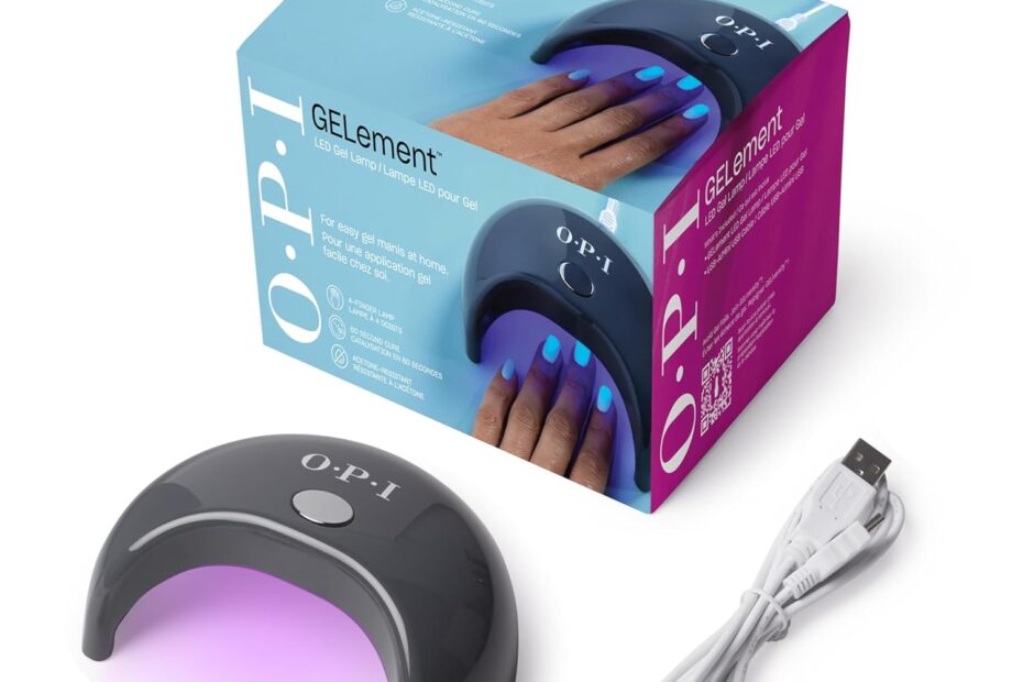Achieve Salon-Quality Nails at Home: OPI GELement LED Curing Lamp Review