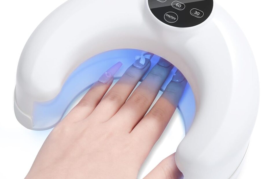 Achieve Salon-Quality Nails at Home: SAVILAND 45W UV Nail Lamp Review