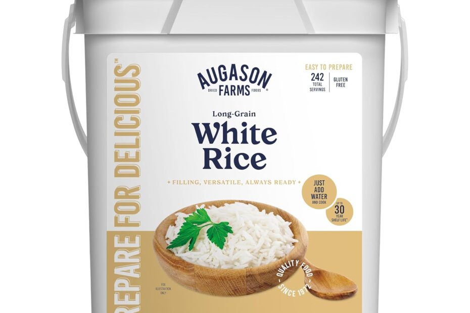 Augason Farms Rice: Your Ultimate Emergency Food Supply!