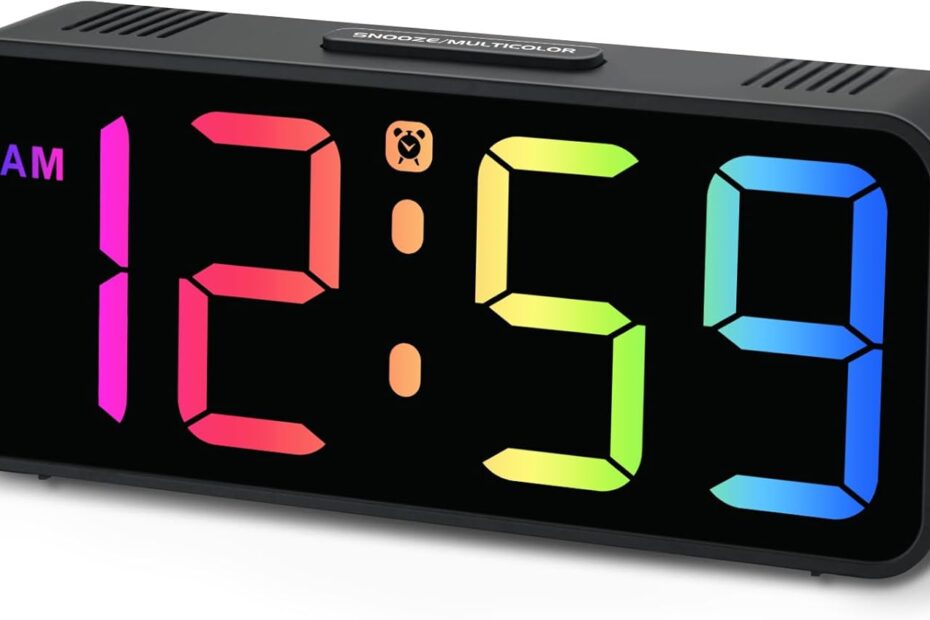 Brighten Bedtime: Peakeep Tiny Digital Alarm Clock Review for Kids