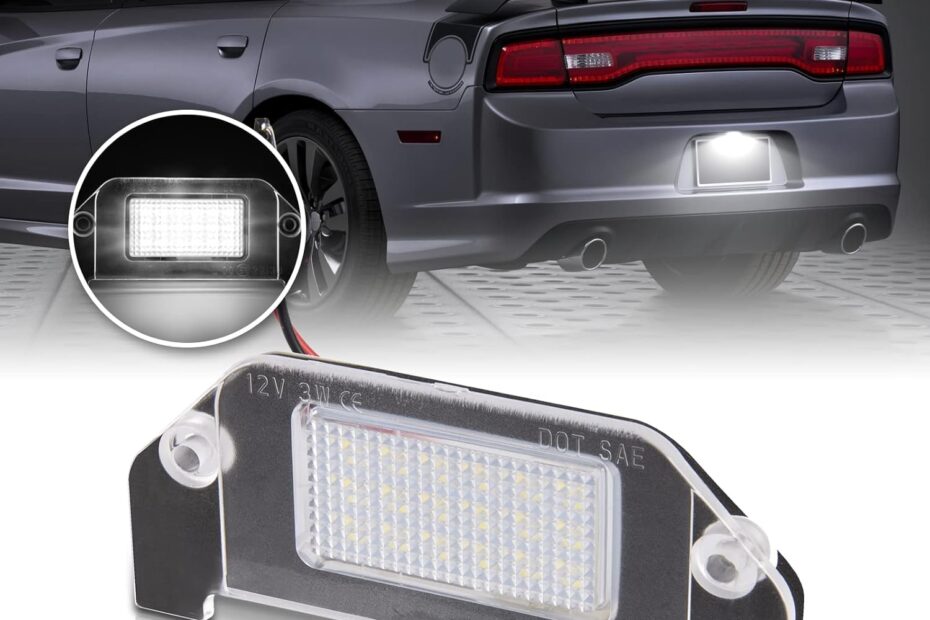 Brighten Your Ride: Gempro LED License Plate Lights Review for Dodge Models