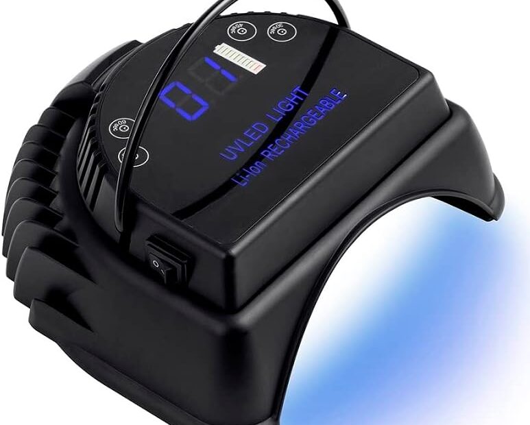 Brilliant Nails Anywhere: Review of the 64W Cordless Rechargeable LED Gel Nail Lamp