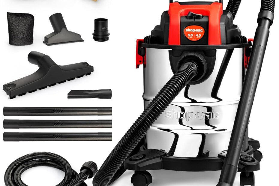 Clean Up Fast: A Review of the Shop-Vac 5 Gallon Wet/Dry Vacuum