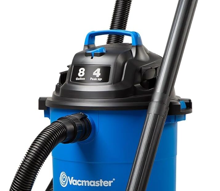 Clean Up with Power: Vacmaster Blue Edition 8-Gallon Wet/Dry Vacuum Review