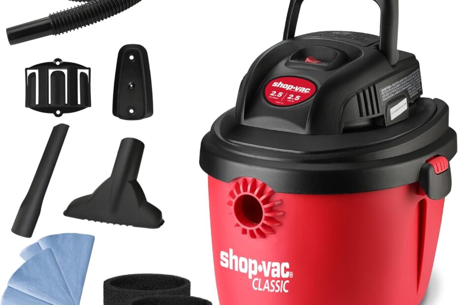 Compact Powerhouse: Shop-Vac 2.5 Gallon Wet/Dry Vacuum Review