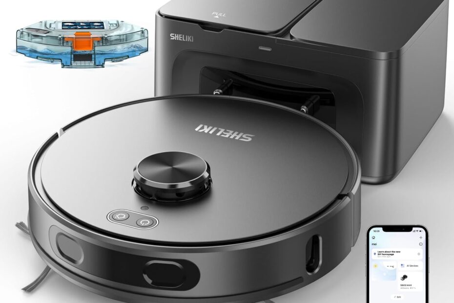 Conquer Dirt: The Ultimate 3-in-1 Robot Vacuum & Mop for Effortless Clean!