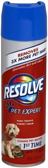 Conquer Pet Messes: A Review of Resolve Pet Expert High Traffic Foam