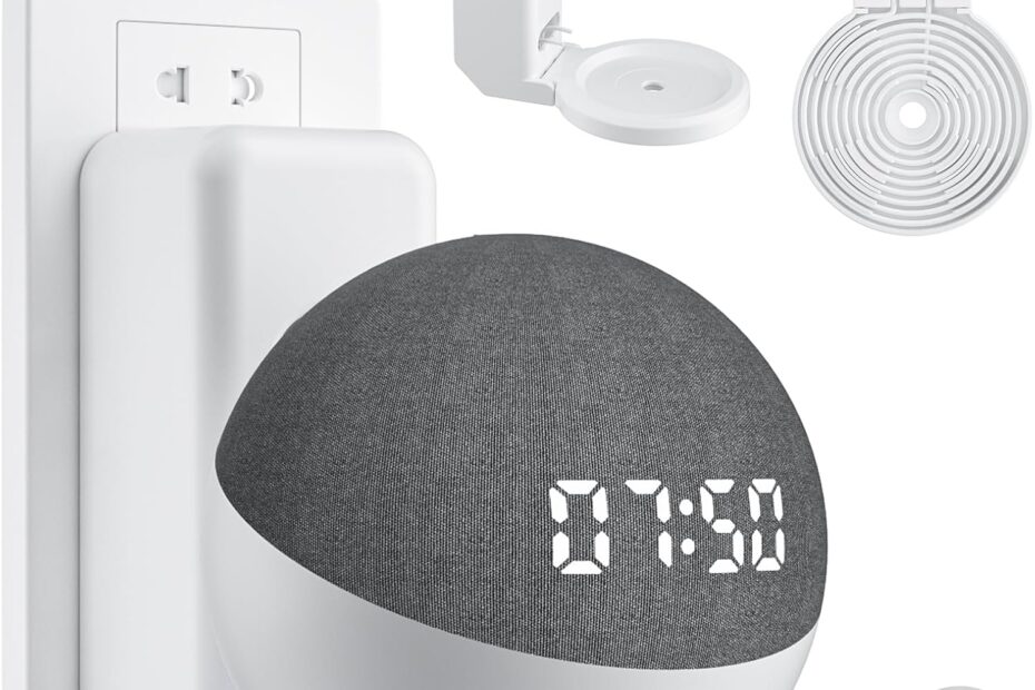 Declutter Your Space: The Ultimate Wall Mount Holder for Echo Dot 5th & 4th Gen