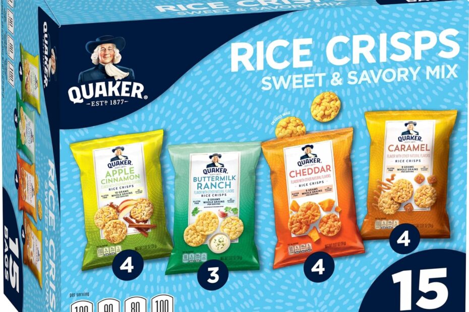 Discover the Crunch: Quaker Rice Crisps Flavor Variety Review!