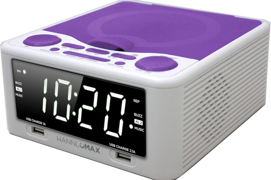 Discover the HANNLOMAX HX-300CD: Your Ultimate CD Player with FM Radio and Dual USB Charging