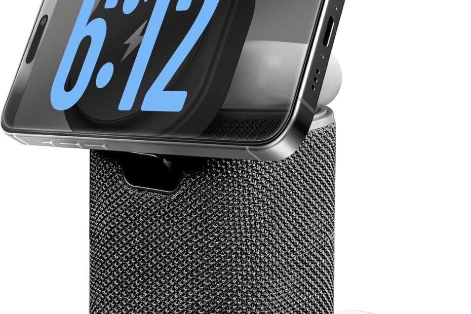 Discover the iHome Bluetooth Speaker & Wireless Charger: The Ultimate Night Light Companion!