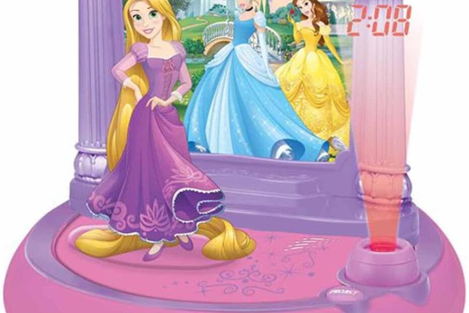 Dreamy Nights with the LEXiBOOK Disney Princess Rapunzel Projector Radio Clock: A Review for Magical Sleepovers!