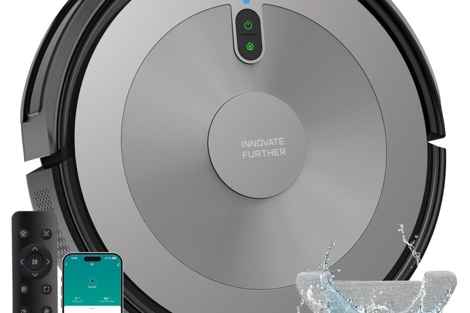 Effortless Cleaning: Discover the 3-in-1 Robot Vacuum and Mop Combo!