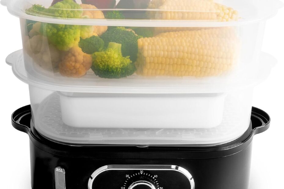 Effortless Cooking: A Review of the AROMA® Double Food Steamer and Rice Cooker