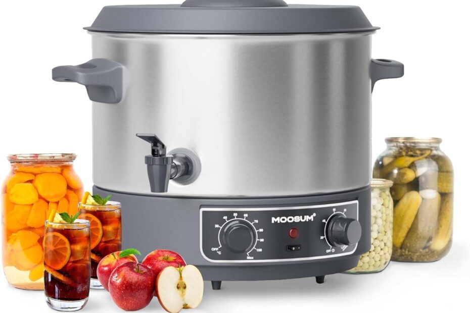 Effortless Home Canning: Review of the 19 QT Electric Automatic Water Bath Canner