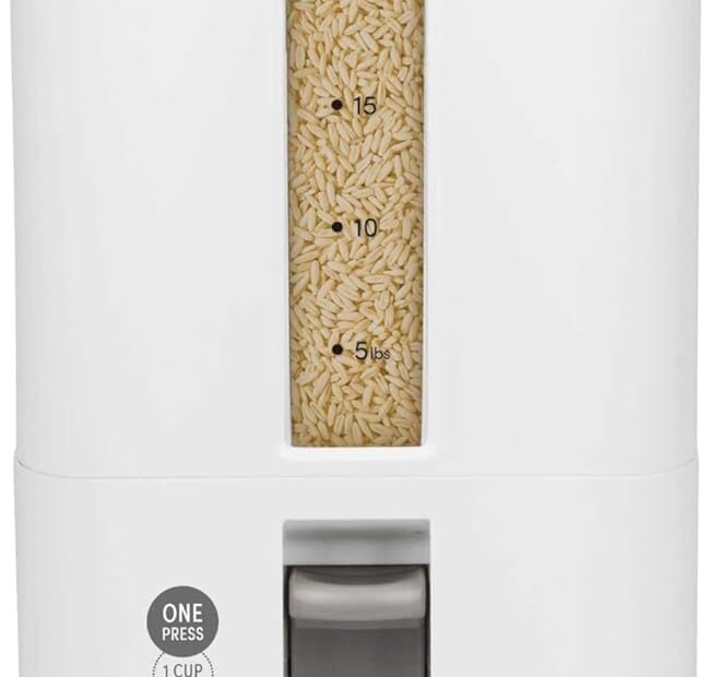 Effortlessly Stock Your Kitchen: Aroma Housewares Large Rice Dispenser Review