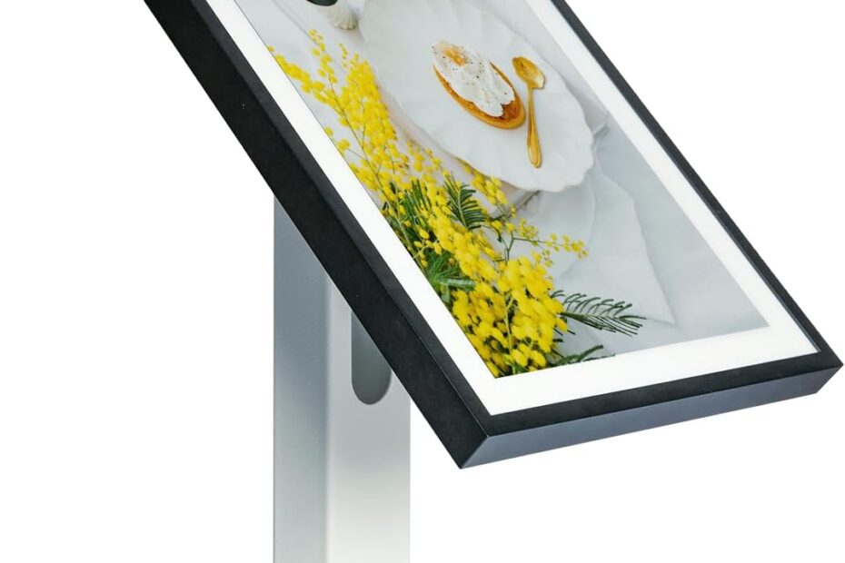 Elevate Your Echo Show 15: The Ultimate 360° Adjustable Desktop Stand!