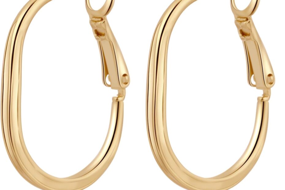 Elevate Your Elegance: A Review of ToHeart 14k Gold Rectangle Hoop Earrings