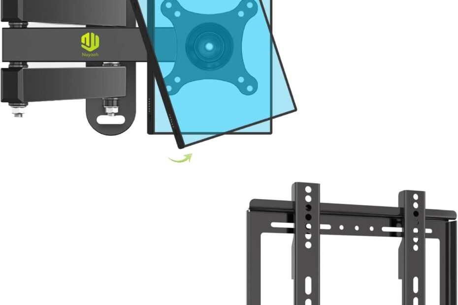 Elevate Your Entertainment: Nuyoah Low Profile TV Monitor Mount Review
