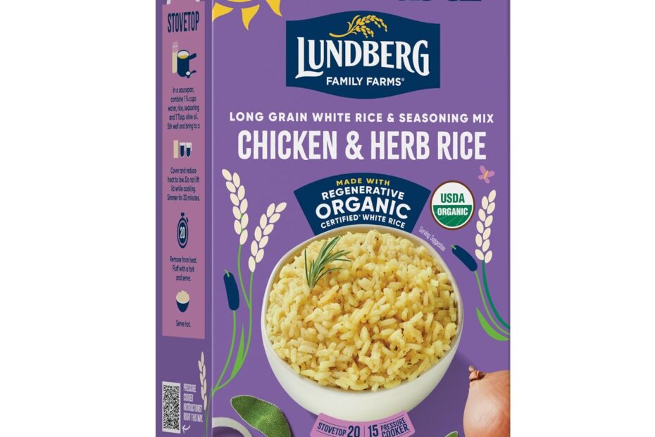Elevate Your Meals: Lundberg Organic Chicken & Herb Seasoned Rice Review