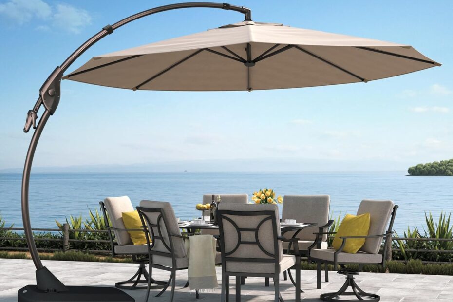 Elevate Your Outdoor Space: Review of the Grand Patio 11FT Cantilever Umbrella