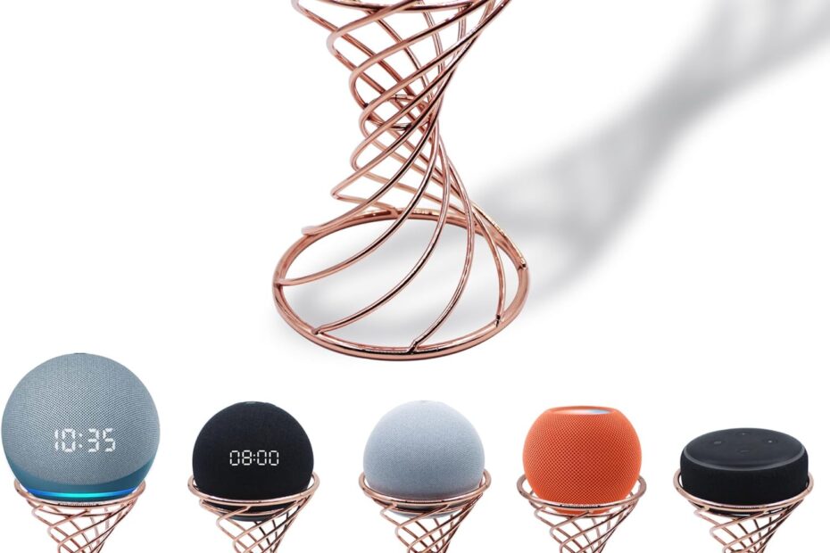 Elevate Your Sound: The Ultimate Decorative Stand for Smart Speakers!