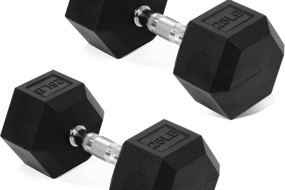 Elevate Your Workouts: The Fitvids Rubber Encased Hex Dumbbells Reviewed