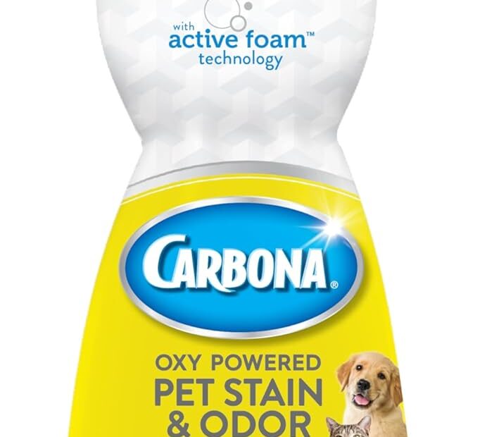 Eliminate Pet Mess: Carbona Oxy-Powered Stain & Odor Remover Review
