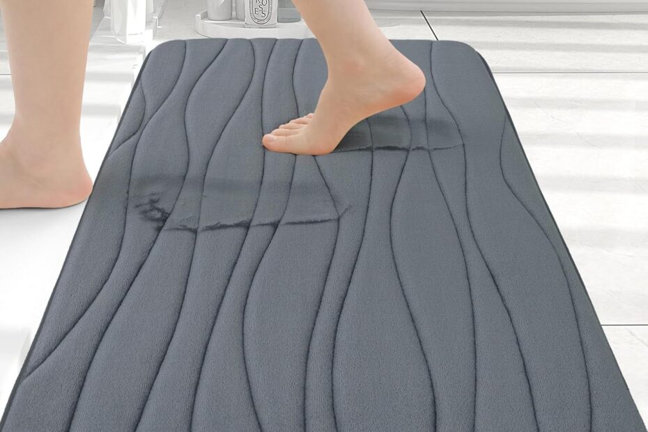 Experience Luxurious Comfort: A Review of the Buganda Memory Foam Bathroom Rug Mat