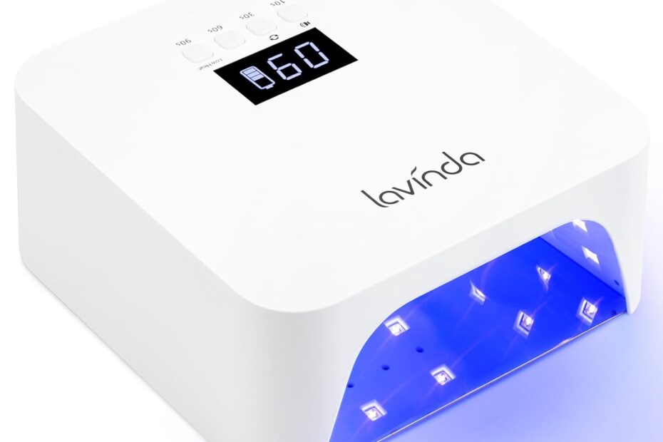 Experience Salon-Quality Nails at Home with Lavinda UV Light: The Ultimate 2X Faster Curing Solution!